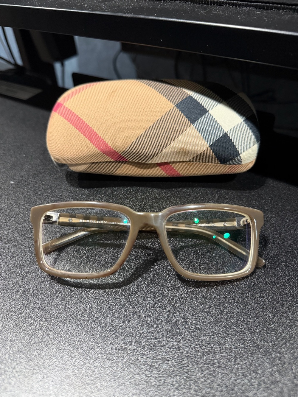 Burberry Brown Hazelnut Eyeglass Frames